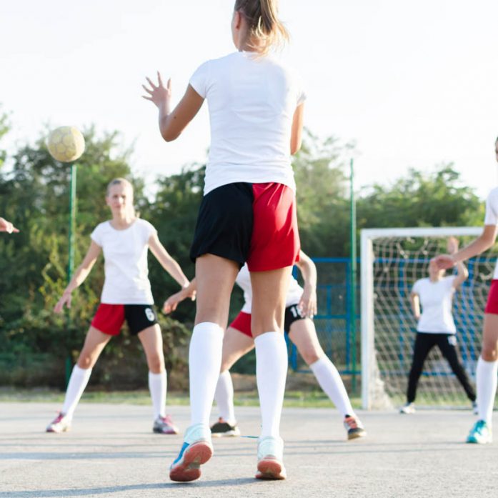 elementary handball lessons